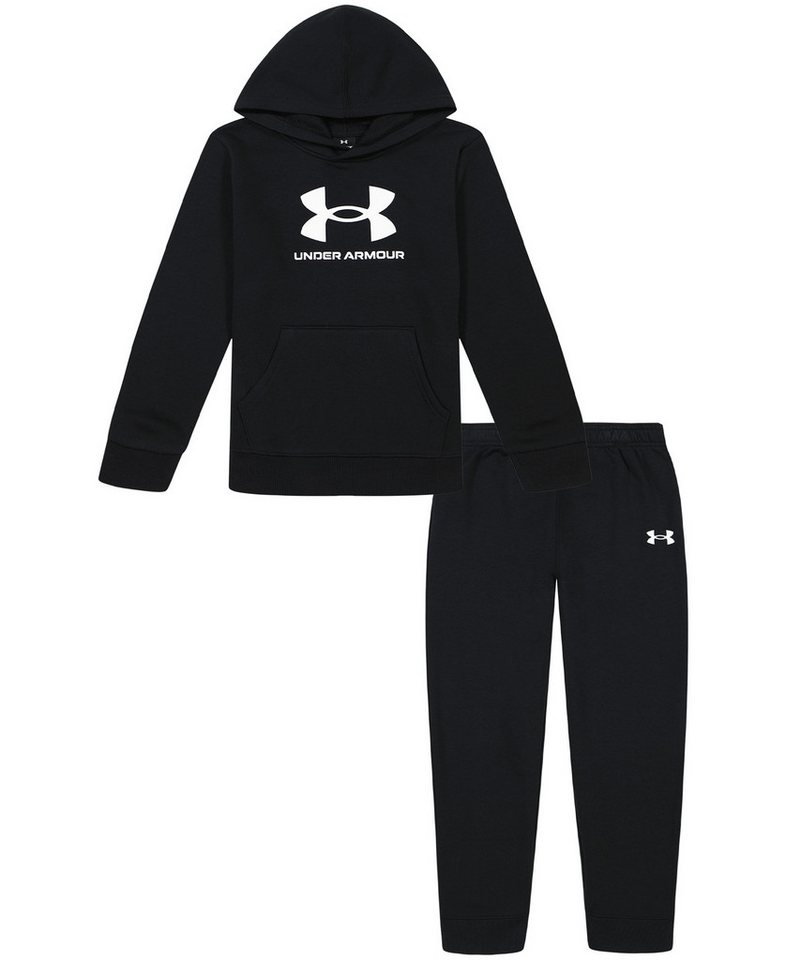 Under Armour® Jogginganzug UA BIG LOGO SET (2-tlg), zweiteiliges Set, aus Baumwolle und Polyester, Größen 98 bis 122