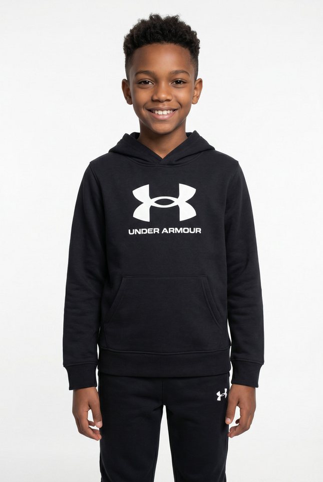 Under Armour® Jogginganzug UA BIG LOGO SET (2-tlg), zweiteiliges Set, aus Baumwolle und Polyester, Größen 98 bis 122 Bild 2