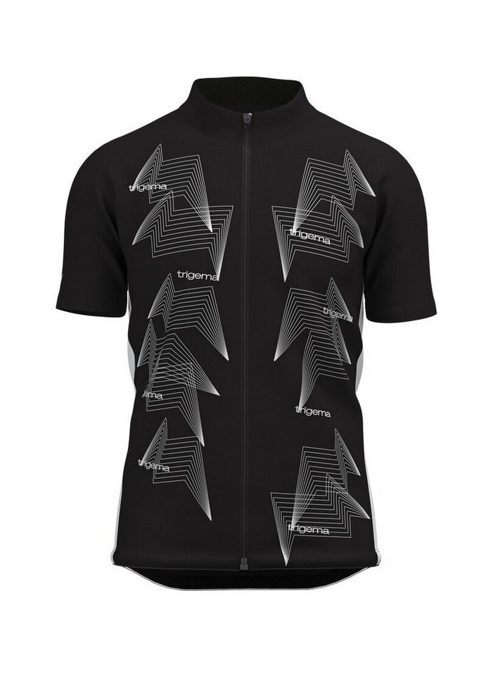Trigema Radtrikot TRIGEMA Fahrradjacke mit abstraktem Design Bild 3