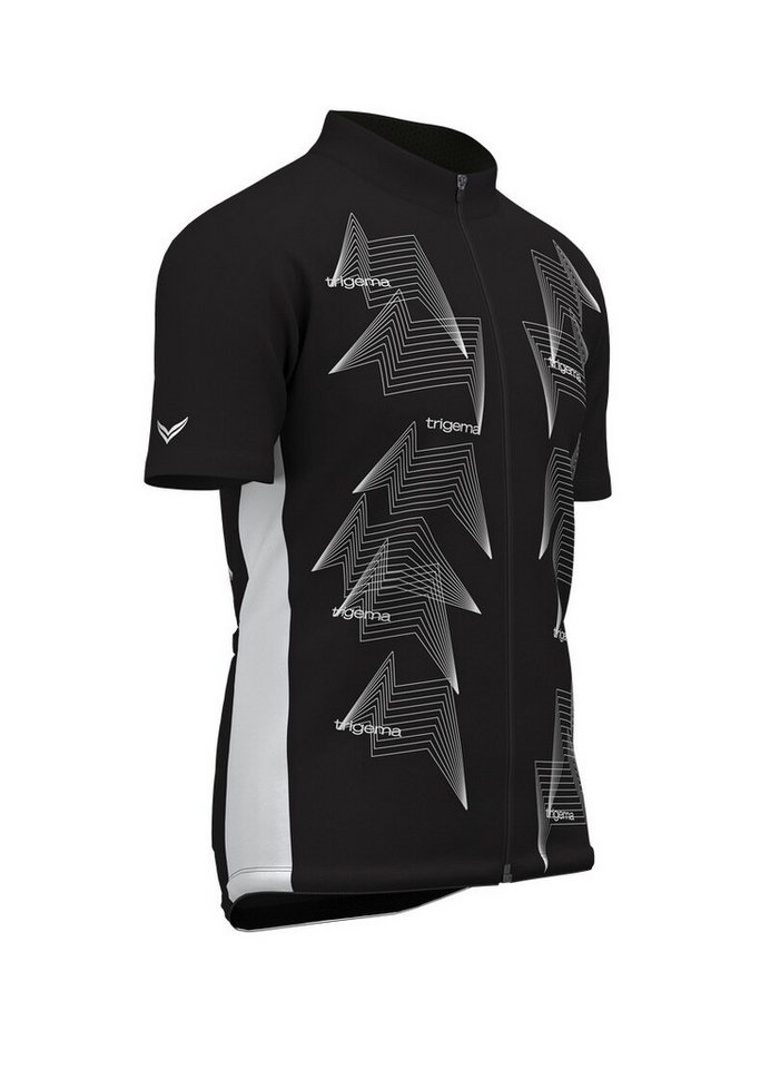 Trigema Radtrikot TRIGEMA Fahrradjacke mit abstraktem Design Bild 5