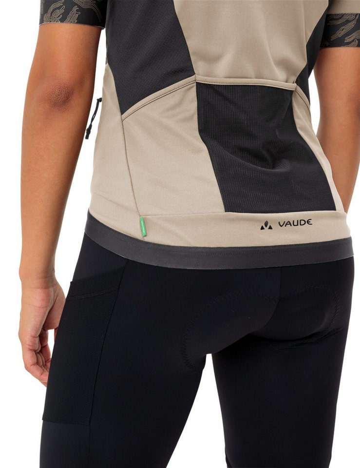 VAUDE Radtrikot Wo Kuro FZ Tricot II Kurzarm, atmungsaktiv, schnell trocknend, mit Rundhalsausschnitt Bild 2