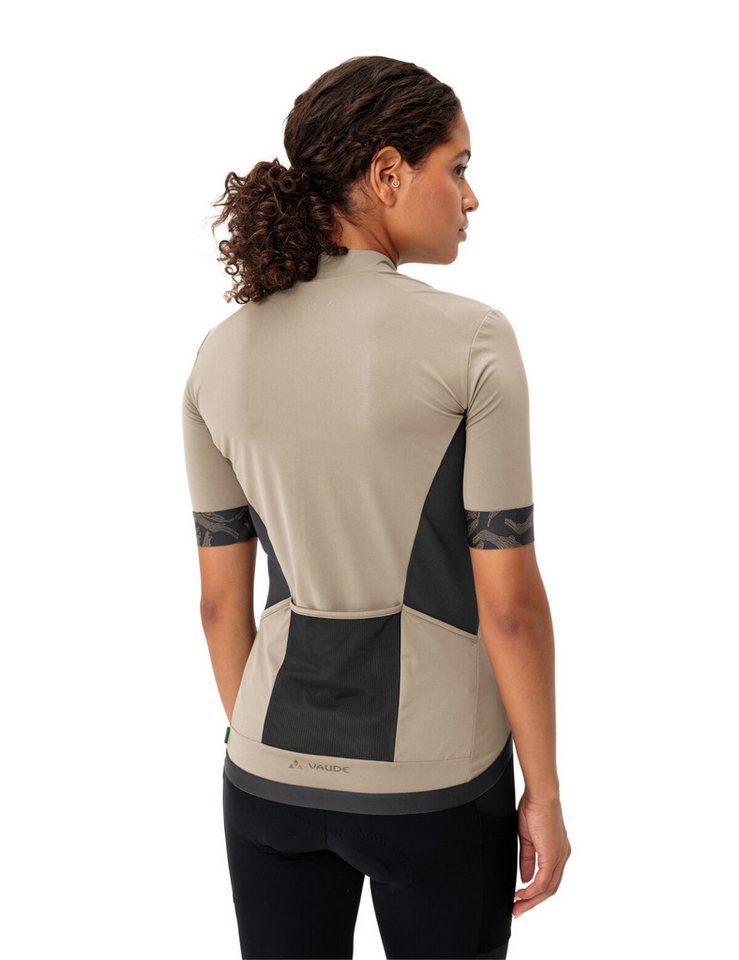 VAUDE Radtrikot Wo Kuro FZ Tricot II Kurzarm, atmungsaktiv, schnell trocknend, mit Rundhalsausschnitt Bild 3