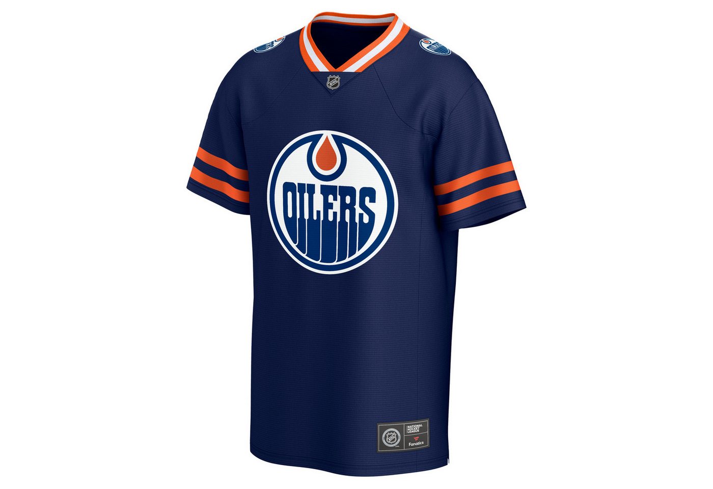 Fanatics Footballtrikot Fanatics Trikot Edmonton Oilers Core Foundation Jersey