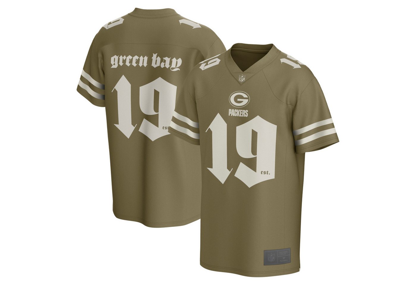Fanatics Footballtrikot Fanatics Trikot Green Bay Packers NFL GOTHIC Foundation Top Bild 2