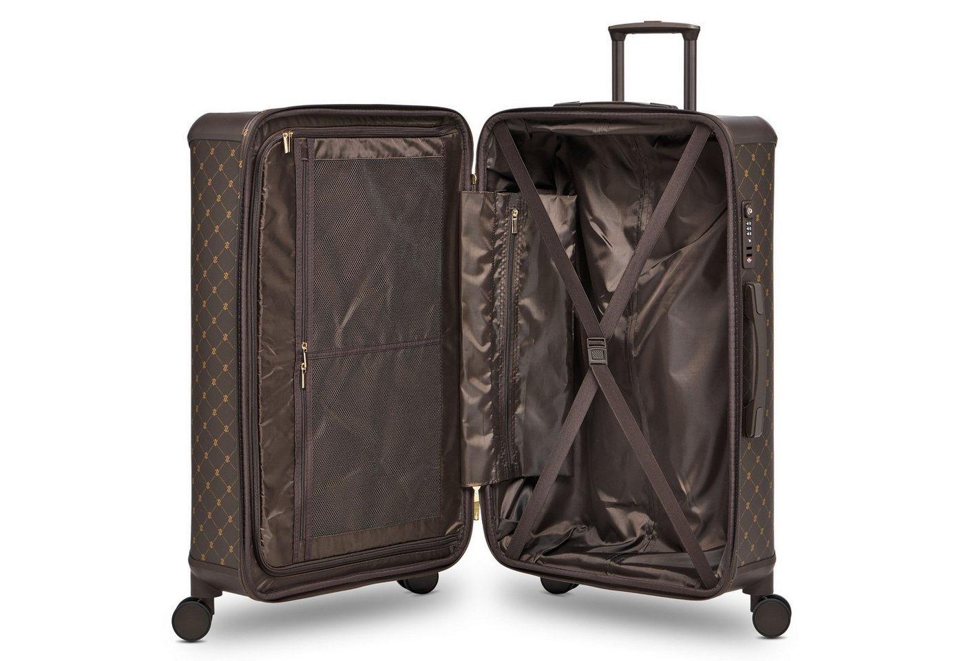 Lazarotti Trolley Palermo 4 Rollen Trolley L 79 cm Bild 3