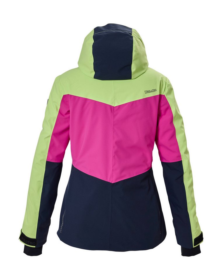 Killtec Skijacke KSW 107 WMN SKI JCKT Wasserdichte, atmungsaktive Skijacke mit abnehmbarer Kapuze