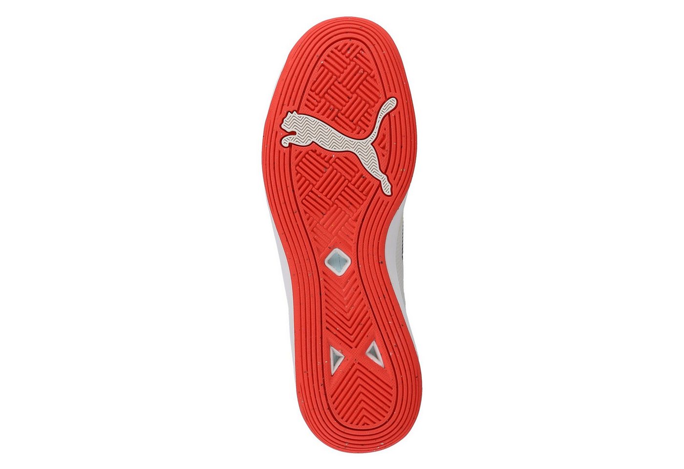 PUMA Hallen-Indoorschuhe Accelerate Turbo Nitro II RE beigeweiss Herren Badmintonschuh Bild 3