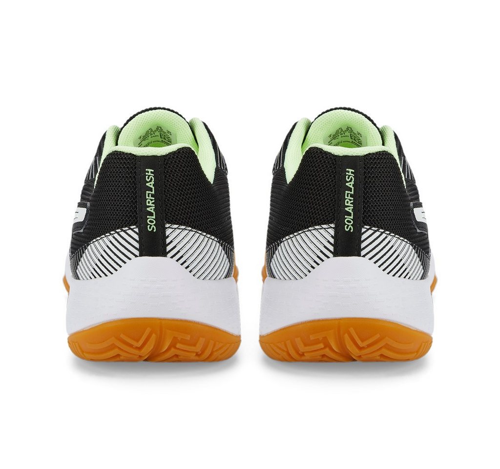 PUMA Hallen-Indoorschuhe Solarflash II schwarz Kinder Badmintonschuh