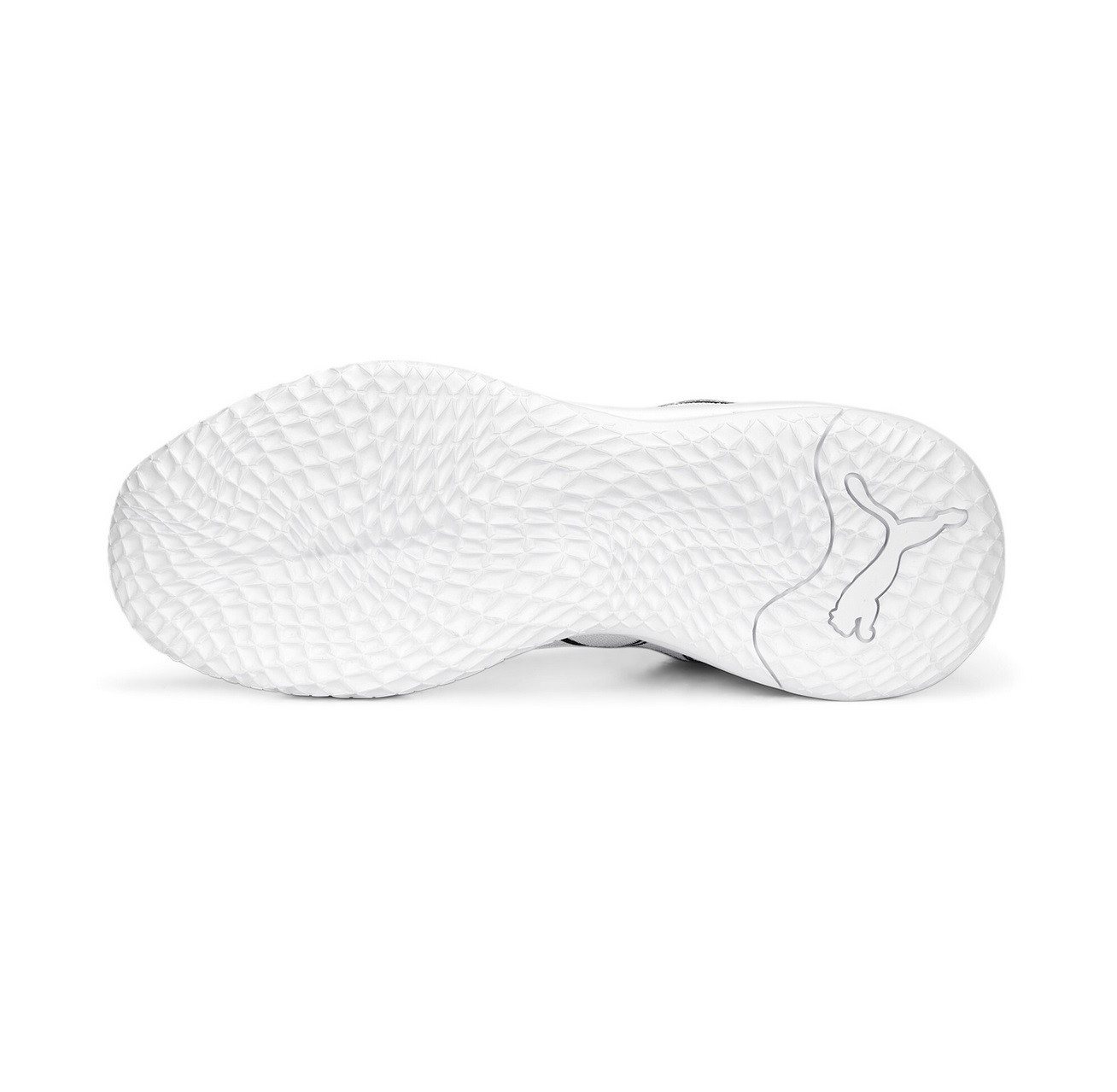 PUMA Hallen-Indoorschuhe Playmaker Pro Courtside weiss/schwarz Herren Handballschuh