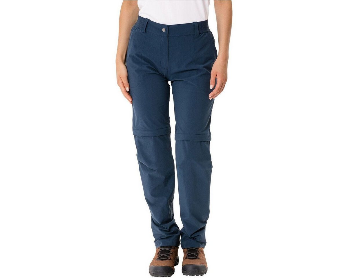 VAUDE Outdoorhose Women's Farley Stretch ZO Pants II Vielseitige, klimafreundliche Trekkinghose mit Zip-Off-Funktion Bild 2