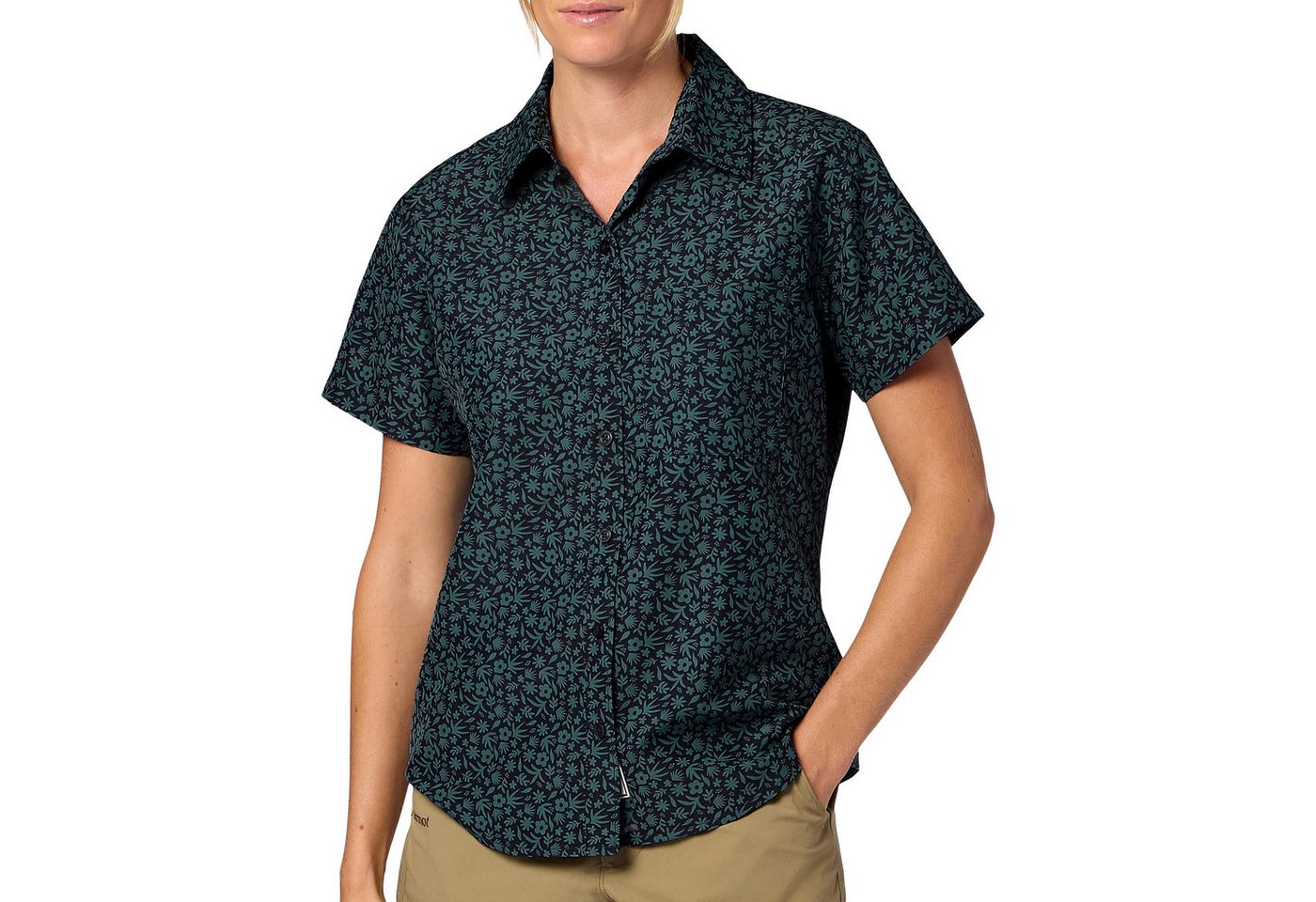 Marmot Outdoorbluse AirExchange UPF 40 Novelty Short-Sleeve mit praktischer Brusttasche Bild 4