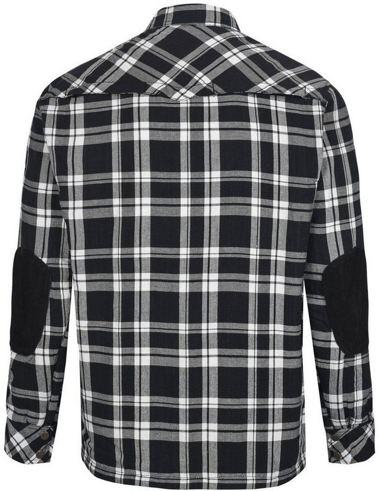 Bores Motorradjacke Lumberjack Premium Motorradhemd Wasserdicht Atmungsaktiv reißfest wasserdichte Bild 3