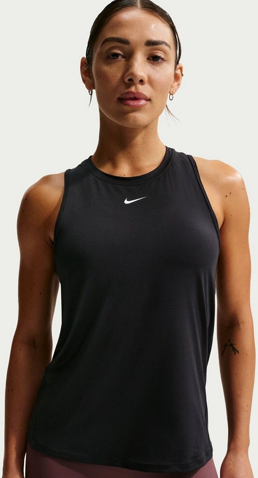 Nike Trainingstop W NK ONE CLASSIC DF TANK BLACK/DARK GREY Bild 4