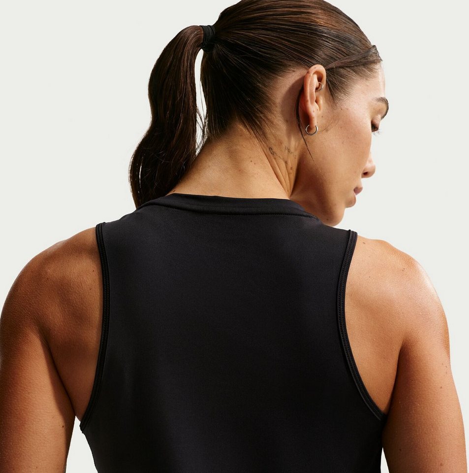 Nike Trainingstop W NK ONE CLASSIC DF TANK BLACK/DARK GREY Bild 5