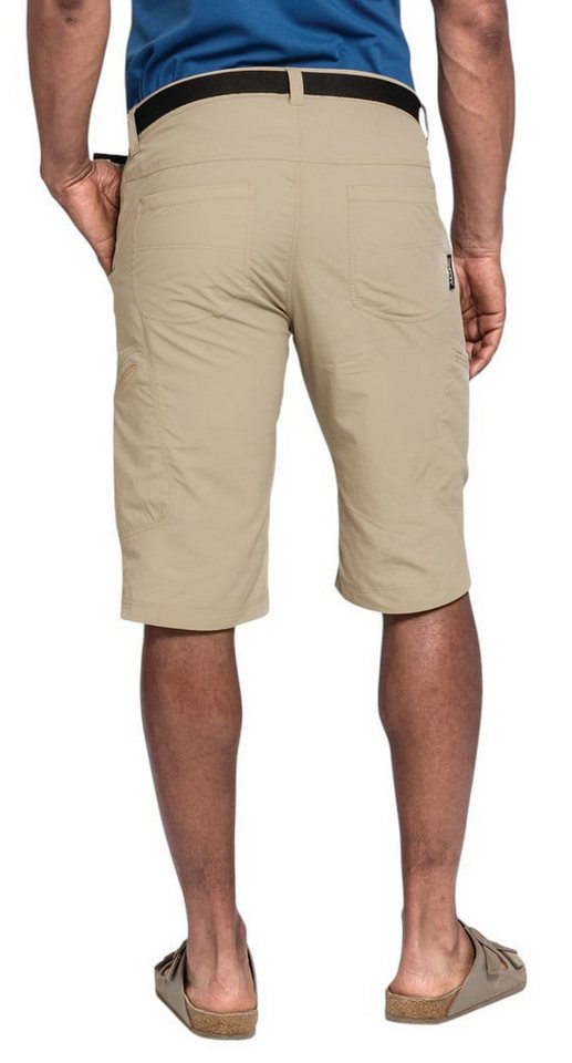 Schöffel Trekkinghose Reise-Wanderhose Silvaplana2 (UV-Schutz) kurz beige Herren Bild 2