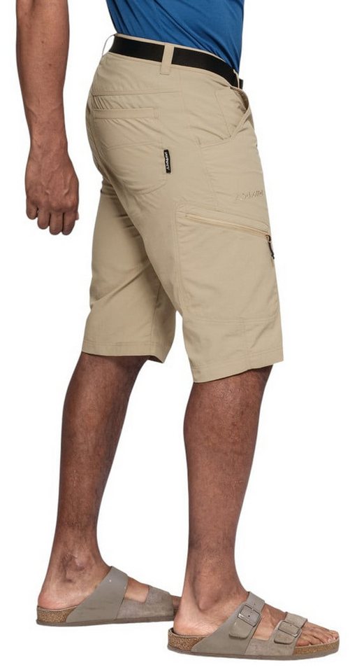 Schöffel Trekkinghose Reise-Wanderhose Silvaplana2 (UV-Schutz) kurz beige Herren Bild 3
