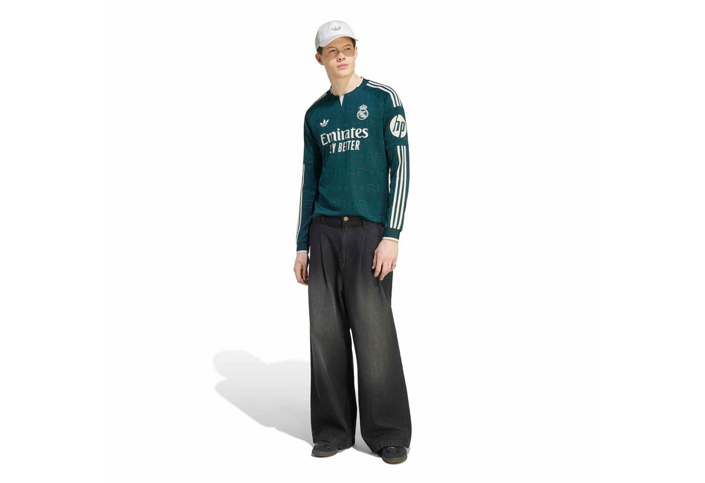 adidas Sportswear Fußballtrikot Real Madrid 26/27 Auswärtstrikot, langärmlig Aurora Ivy