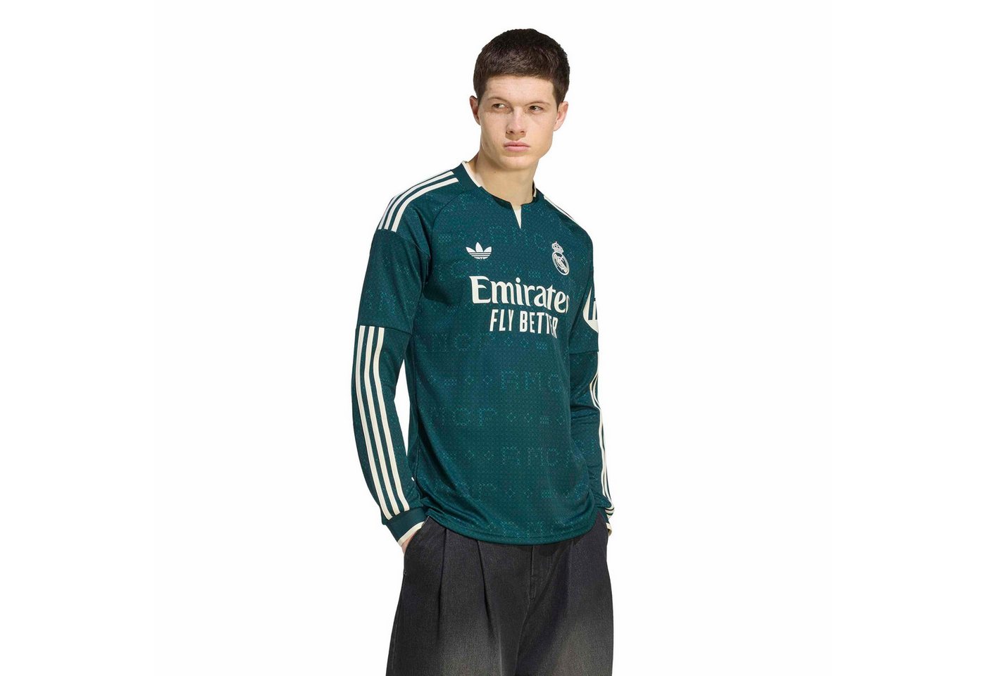 adidas Sportswear Fußballtrikot Real Madrid 26/27 Auswärtstrikot, langärmlig Aurora Ivy Bild 5