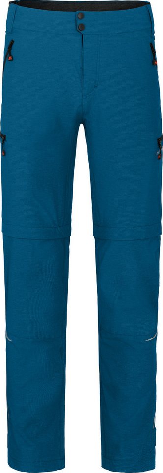 Bergson Outdoorhose PATTI Zipp-OFF Herren Outdoorhose & Radhose, robust, elastisch, Normalgrößen, Saphir Bild 3