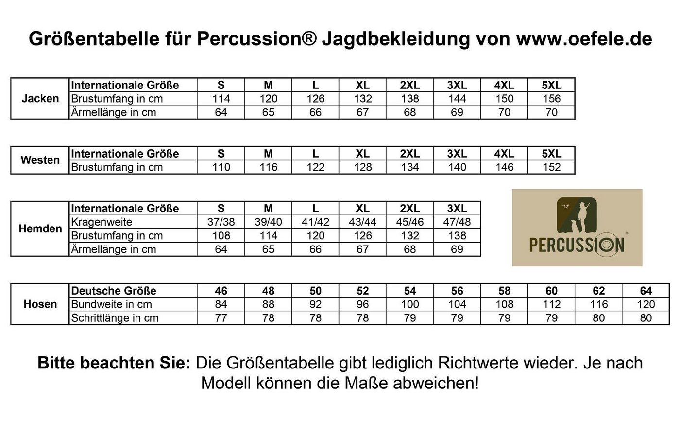 Percussion Jagdweste Wende-Schießweste "Ottawa" Jagdweste Drückjagdweste von Oefele Jagd Bild 5