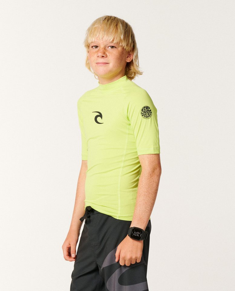 Rip Curl Rash Guard Waves UPF Short Sleeve Rash Giard Bild 5