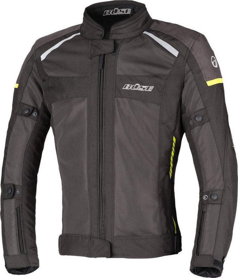Büse Motorradjacke Santerno Damen Motorrad Textiljacke Atmungsaktiv belüftet weitenverstellbar reißverschluss