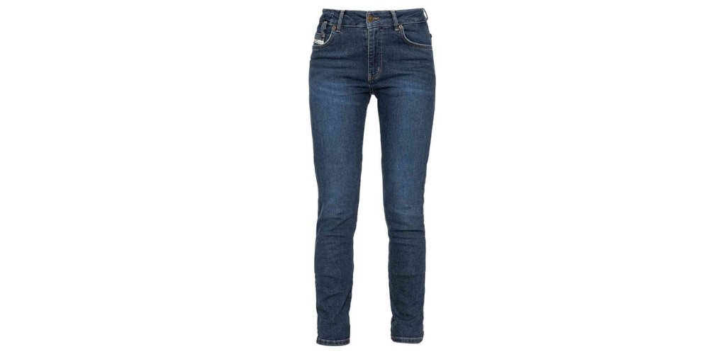 John Doe Motorradhose Jane High Mono XTM Damen Motorradjeans Knieprotektoren enthalten Bild 2