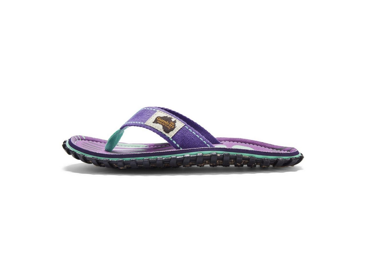 Gumbies Zehensandalen Original Flip Flops Blueberry Burst violett Damen Badeschuh Bild 5