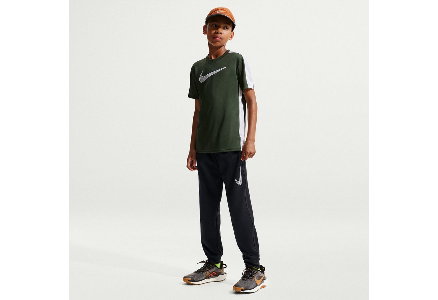 Nike Sporthose B NK MULTI KNIT PANT HBR BLACK/WHITE Bild 4