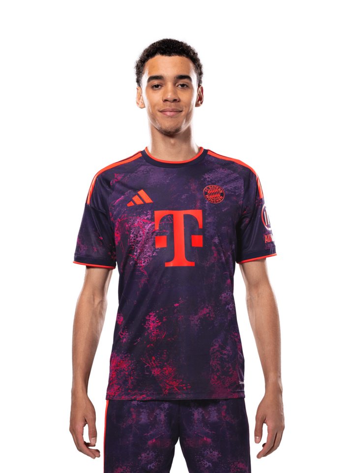 adidas Performance Fußballtrikot FC Bayern München, Trikot Champions League 26-27, Herren, Lila Bild 2