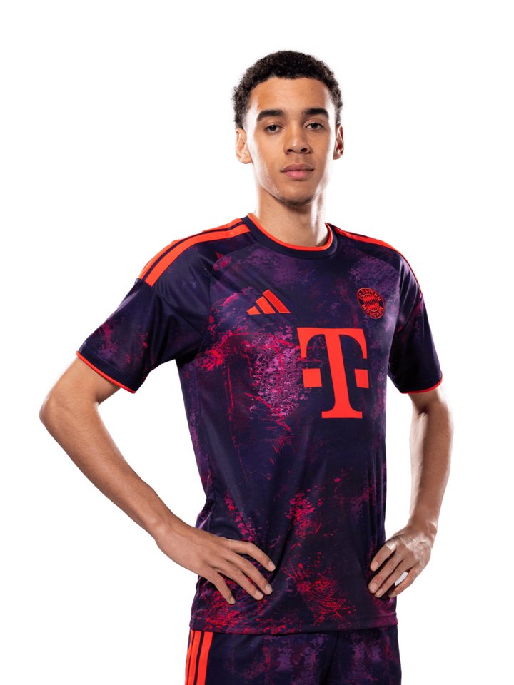 adidas Performance Fußballtrikot FC Bayern München, Trikot Champions League 26-27, Herren, Lila Bild 3