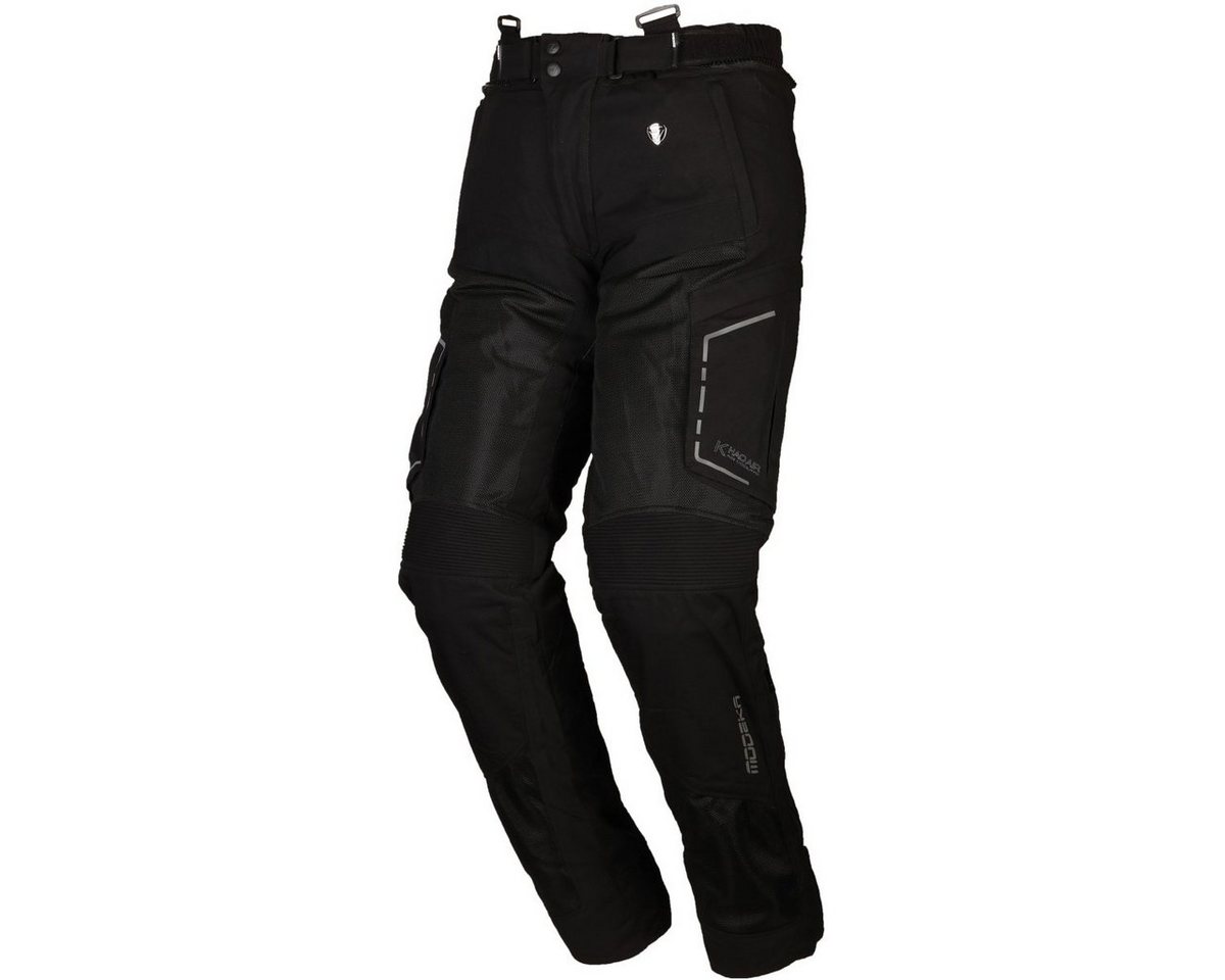Modeka Motorradhose Modeka Khao Air Lady Textilhose Damen schwarz motorradhose für damen