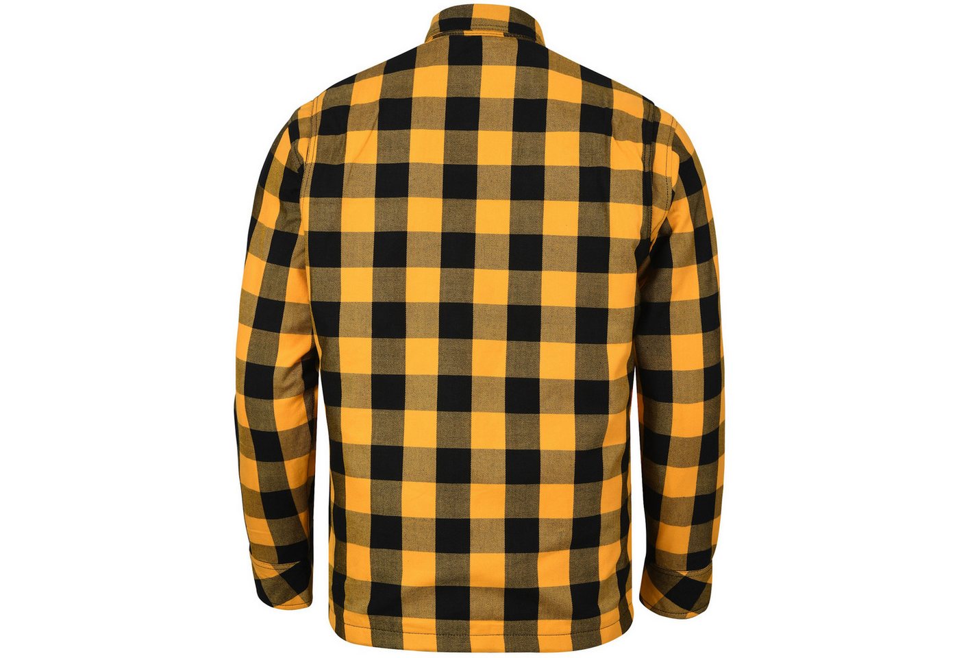 Bores Motorradjacke Bores Lumberjack Jacken-Hemd Basic schwarz / gelb Herren motorradjacke herren Bild 2