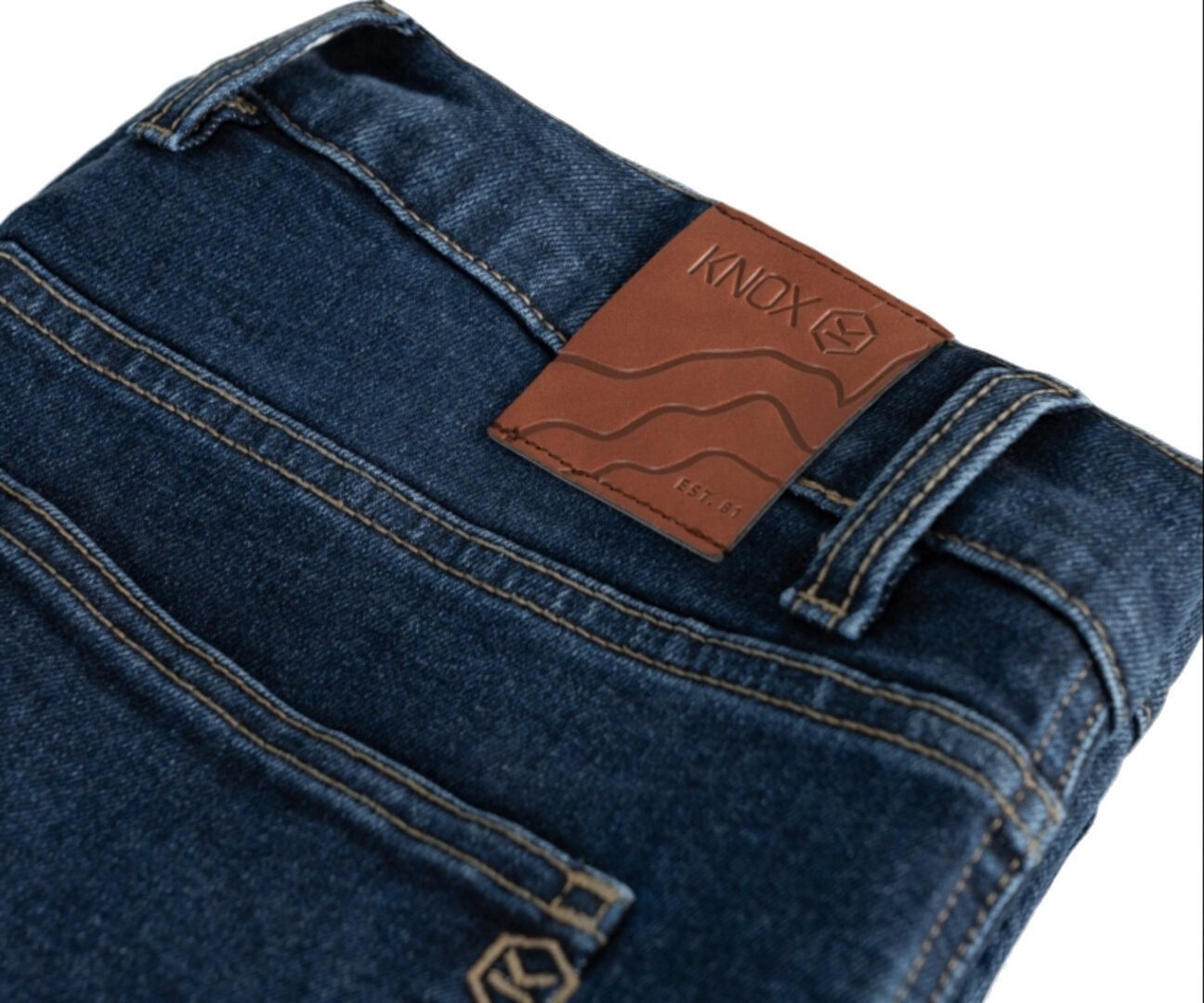 KNOX Motorradhose Kirkstone Motorrad Jeans Knieprotektoren enthalten