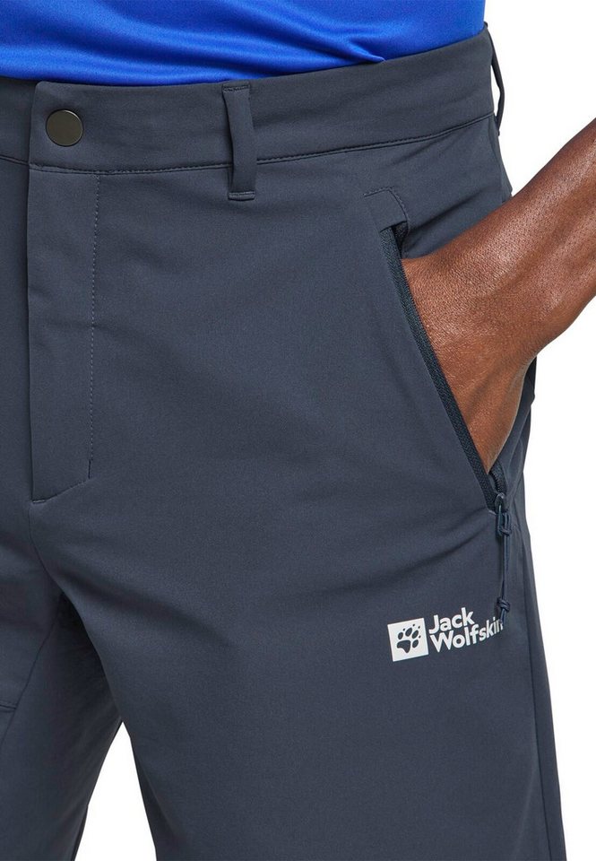 Jack Wolfskin Trekkinghose Wanderhose Pico Trial Short (atmungsaktiv, wasserabweisend) kurz Bild 2