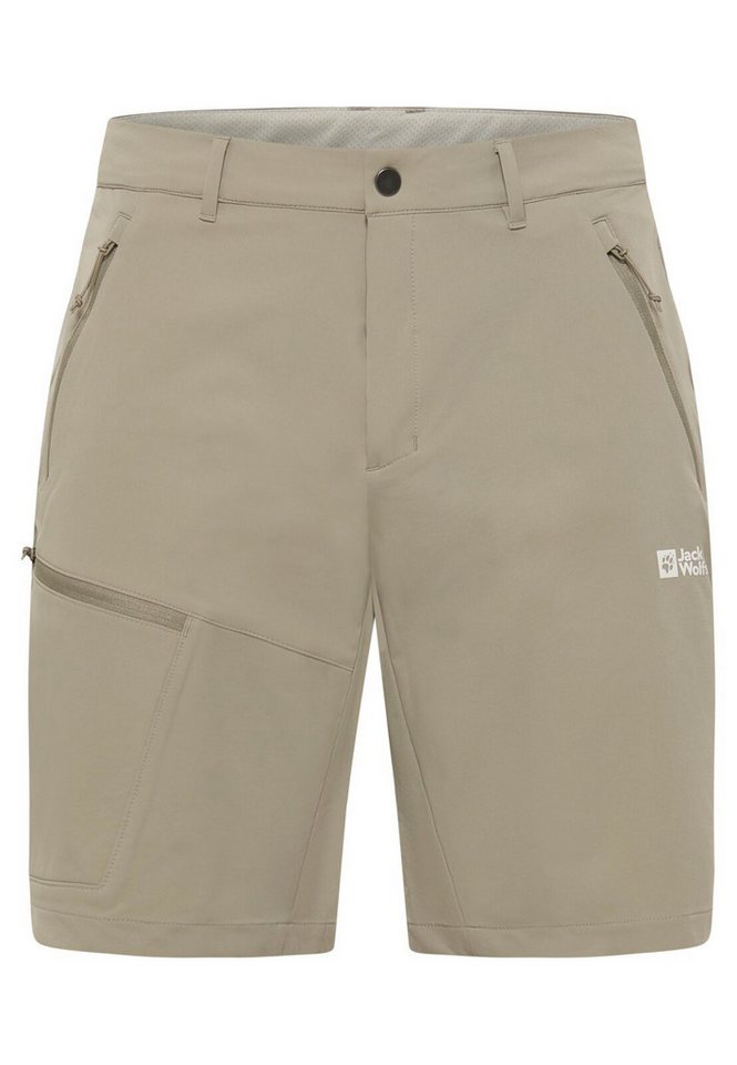 Jack Wolfskin Trekkinghose Wanderhose Pico Trial Short (atmungsaktiv, wasserabweisend) kurz beige Bild 5