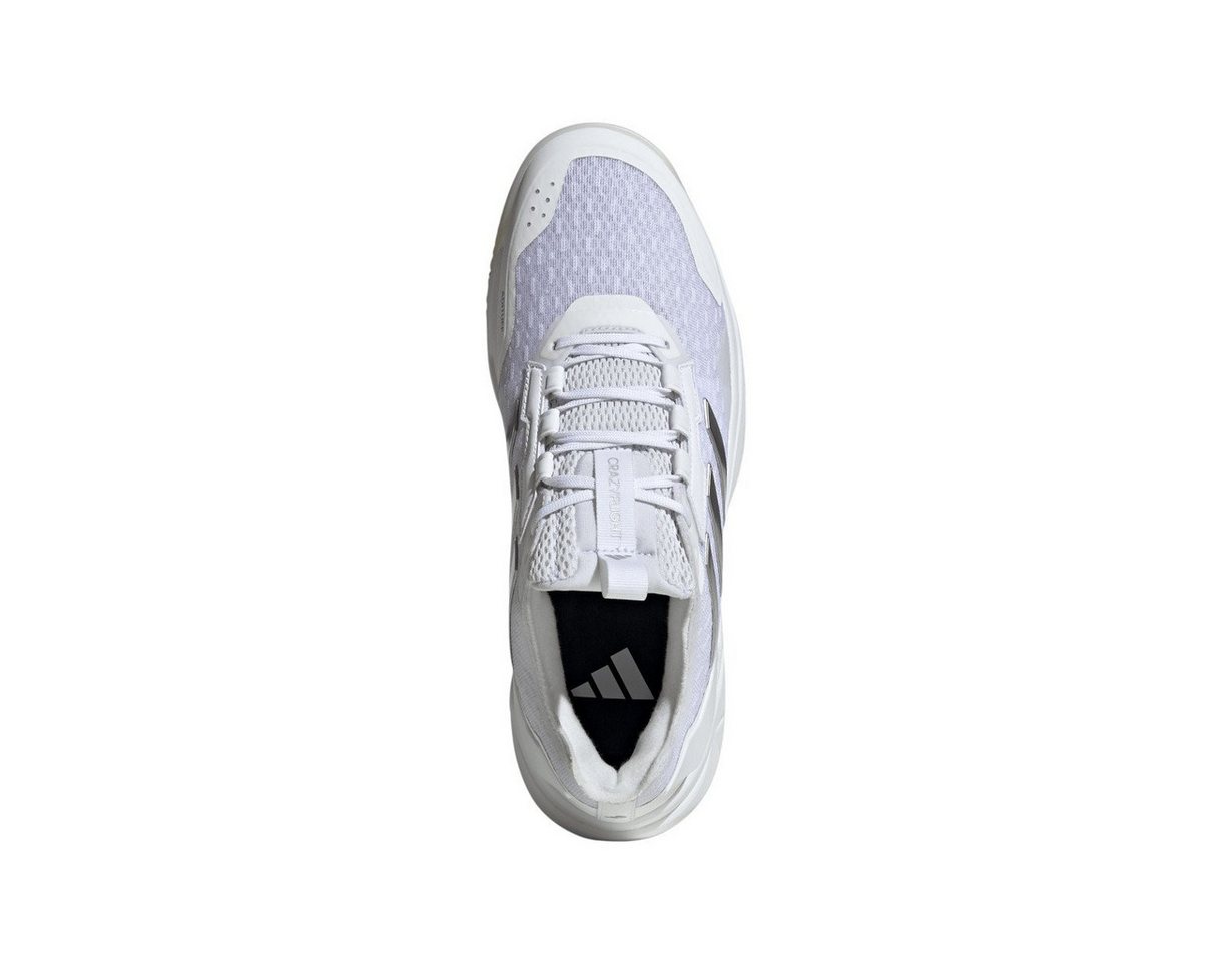 adidas Performance Hallen-Indoorschuhe CrazyFlight 6 weiss/silber Damen Badmintonschuh Bild 4