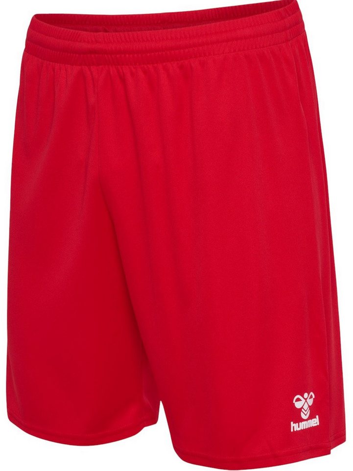 hummel Sporthose hmlESSENTIAL Shorts (angenehmes Tragegefühl) kurz rot Herren