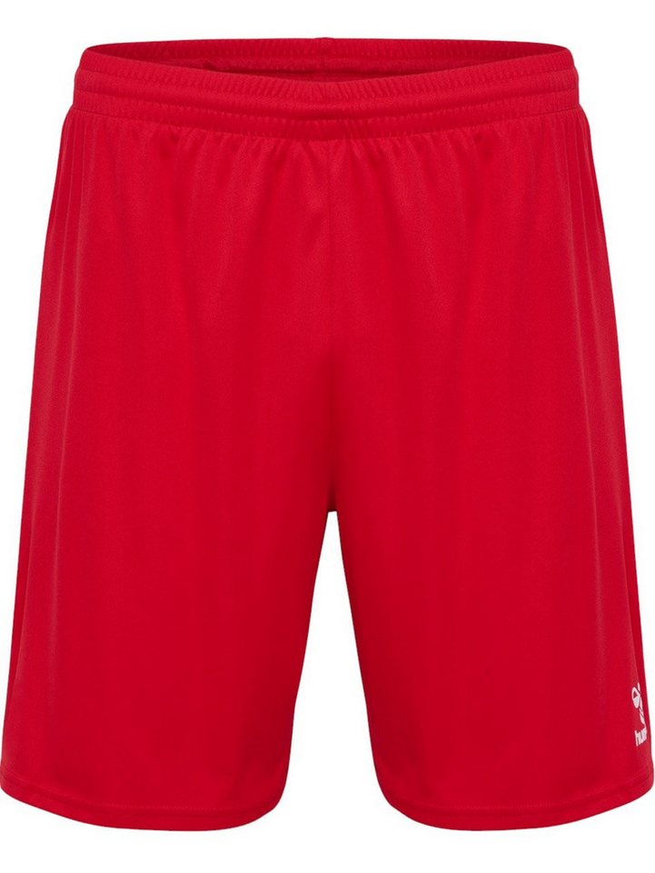 hummel Sporthose hmlESSENTIAL Shorts (angenehmes Tragegefühl) kurz rot Herren Bild 3
