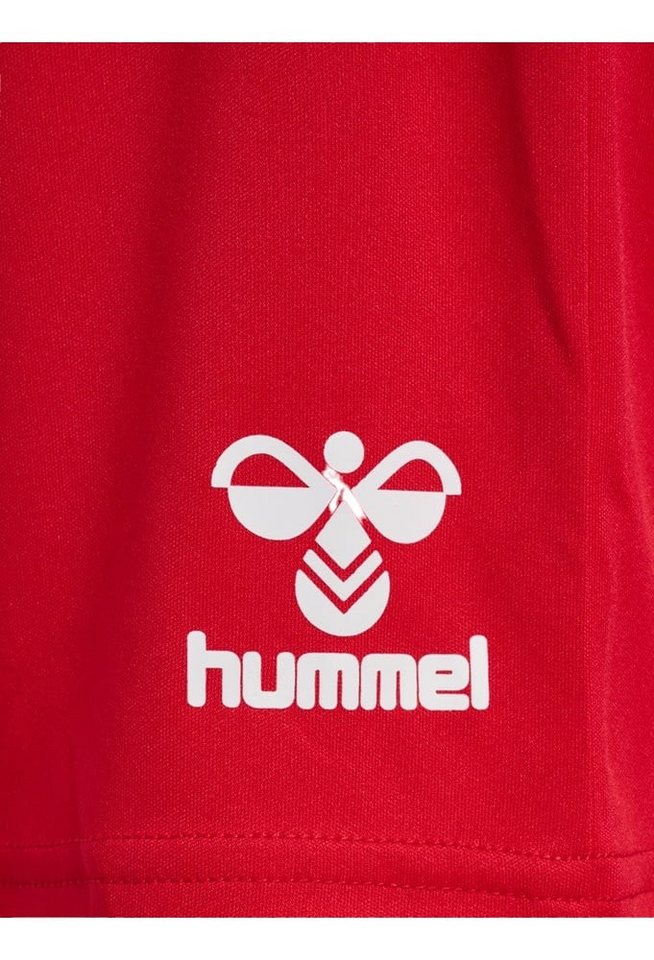 hummel Sporthose hmlESSENTIAL Shorts (angenehmes Tragegefühl) kurz rot Herren Bild 4