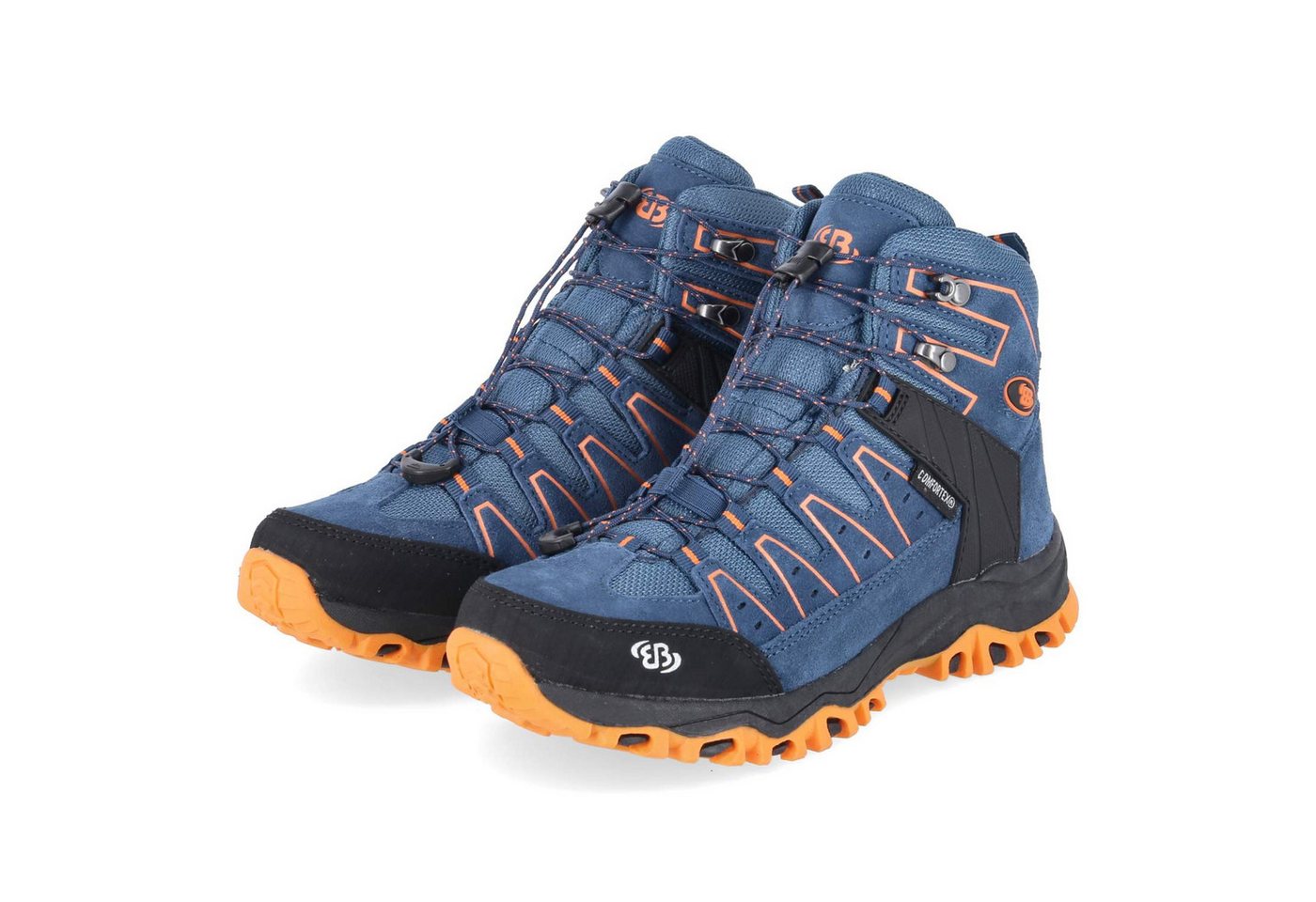 BRÜTTING Brütting 231167 Jungen Leder & Textil blue Trekkingschuh