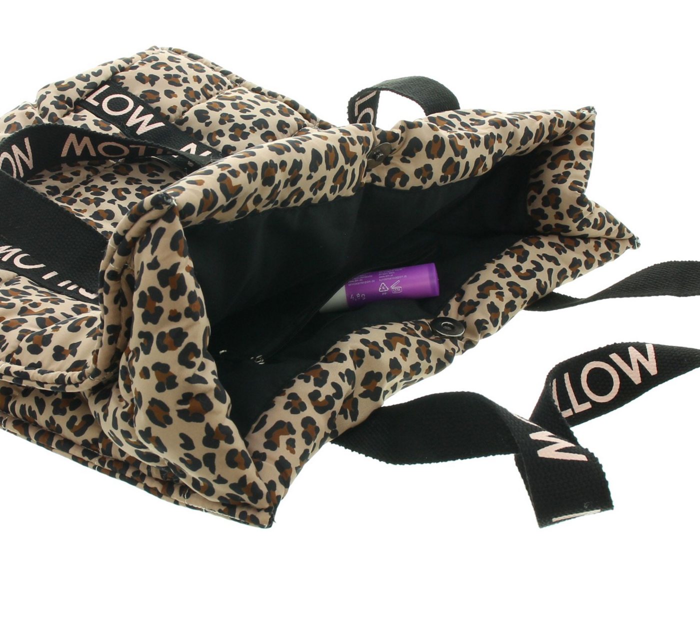 Dekoleidenschaft Einkaufsshopper "Leo" wattierte Tasche, Shopper, Einkaufstasche Leopardenmuster, Schultertasche, Tragetasche, Leopard Handtasche, Strandtasche Bild 5
