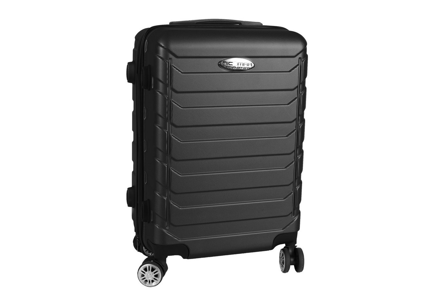 Home4Living Hartschalen-Trolley Reisekoffer Hartschalenkoffer grün, blau, grau, schwarz, 4 Rollen, Teleskopgriff Bild 4