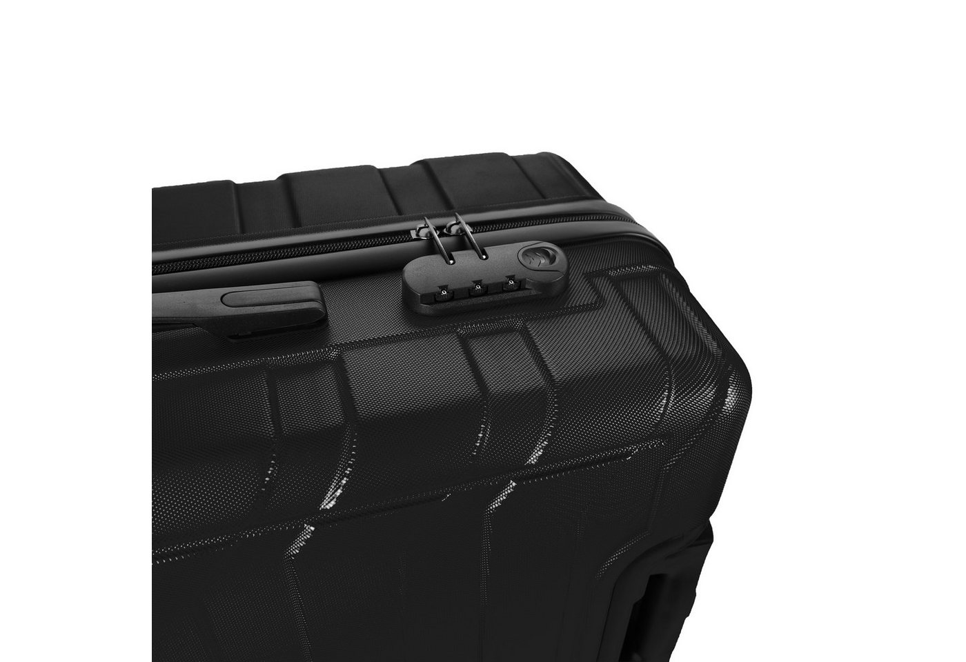 Home4Living Hartschalen-Trolley Reisekoffer Hartschalenkoffer grün, blau, grau, schwarz, 4 Rollen, Teleskopgriff Bild 5