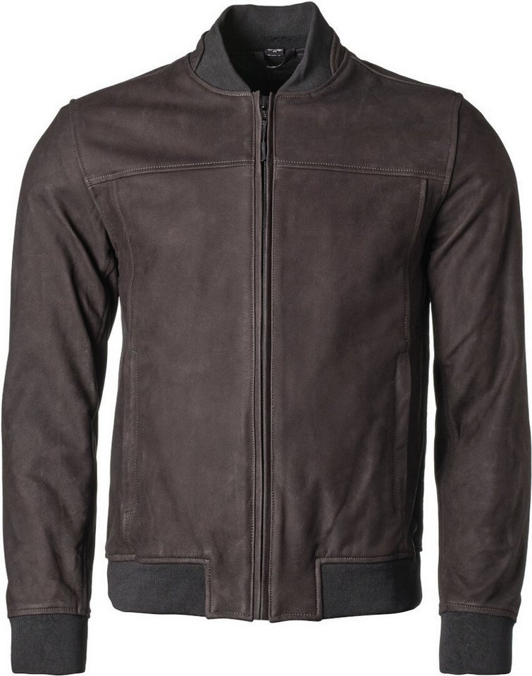 gms Motorradjacke GMS Castillo Motorrad Lederjacke protektoren reißverschluss