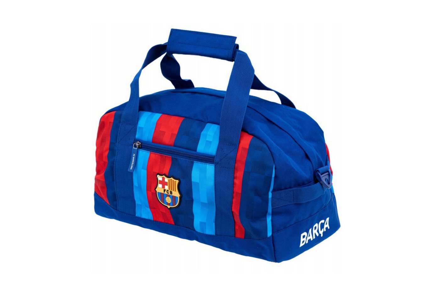 GOLDKIDS Sporttasche Kinder für Mädchen & Jungen - (Umhängetasche mit FC Barcelona Motiv, 1-tlg., - Schwimmtasche mit verstärktem Boden), - Trainingstasche 40 cm x 22 cm x 20 cm Bild 2
