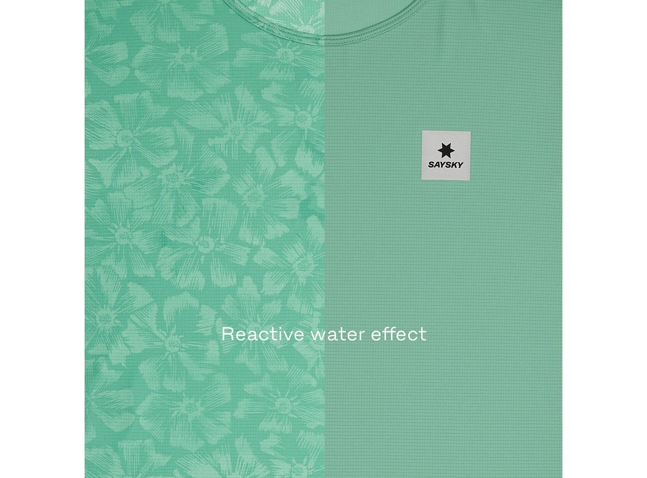 Saysky Laufshirt Saysky Reactive Flow Singlet Green
