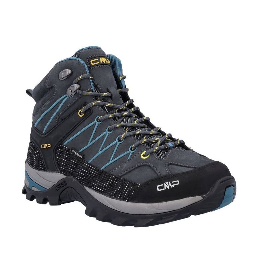 CMP Rigel Mid Trekking WP (wasserdicht) anthrazitgrau/blau Herren Wanderschuh Bild 3
