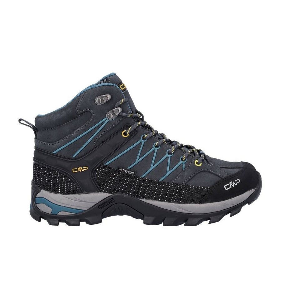 CMP Rigel Mid Trekking WP (wasserdicht) anthrazitgrau/blau Herren Wanderschuh Bild 4
