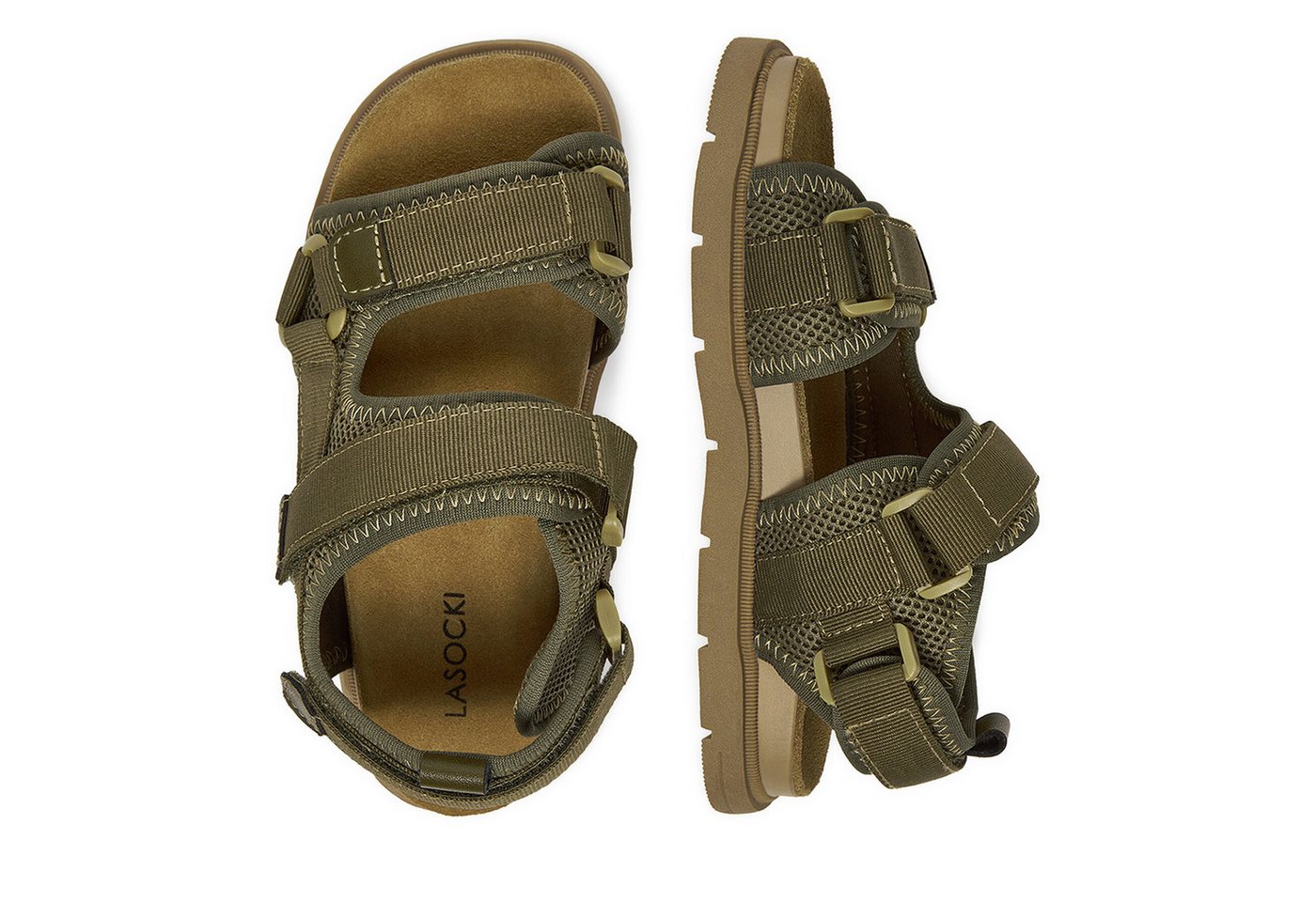 Lasocki Young Lasocki Young Junge Sandalen CS6081-05 Khaki Outdoorsandale Bild 2